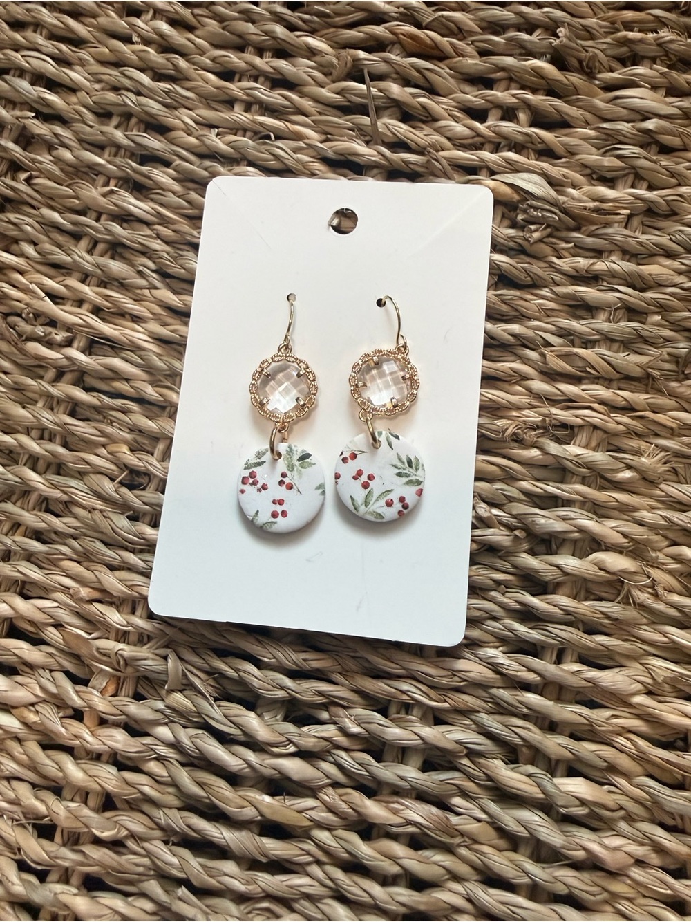NEW HANDMADE CLAY EARRINGS